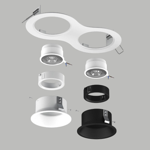 Комплект со светильником Lightstar Domino D6260607WBMOD