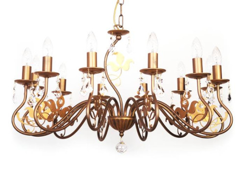 Подвесная люстра Doge Luce 520L12GD