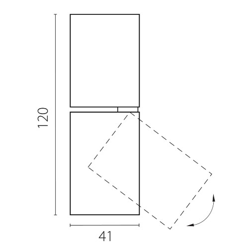 Накладной светильник Lightstar Volta Cct 227007