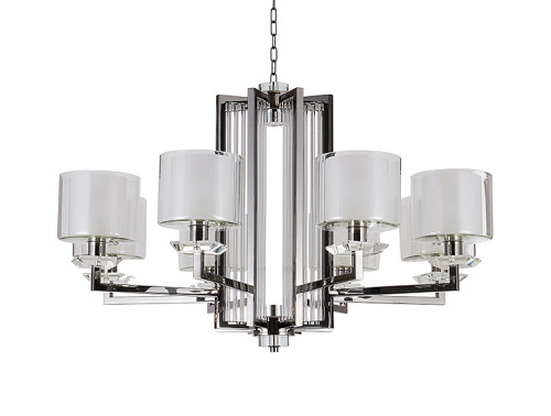 Подвесная люстра Newport 4400 4408+1/C black glossy