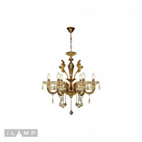 Люстра подвесная Asia iLamp 81069-6 BR
