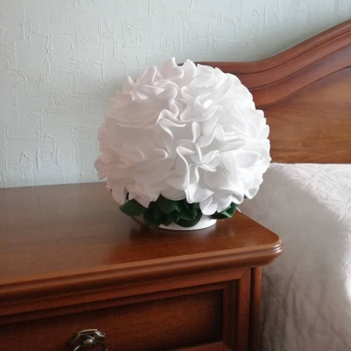 Декоративная лампа Uniel ULW-R07 T/RGB+WHITE/150C/A Гортензия Северное сияние