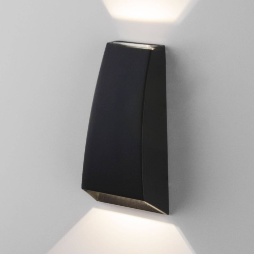 Уличный настенный светильник Elektrostandard 1016 1016 TECHNO черный