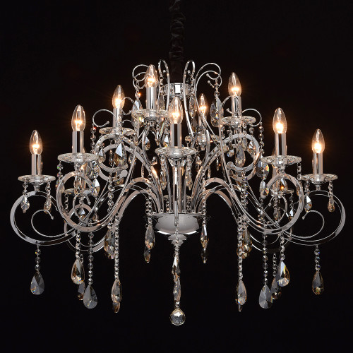 Подвесная хрустальная люстра Сюзанна Chiaro 458011012