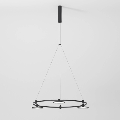 Шинопровод с тросовыми креплениями Elektrostandard Esthetic Magnetic Esthetic Magnetic Шинопровод с тросовыми креплениями Round (черный) (800?) 85138/00