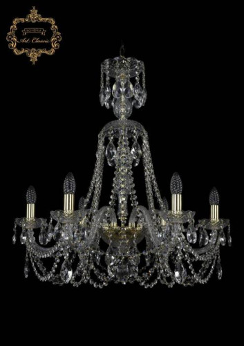 Подвесная хрустальная люстра 11.11 Art Classic 11.11.6.240.XL-74.Gd.Sp