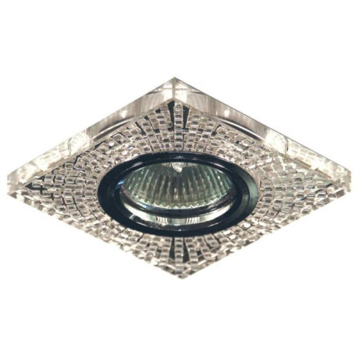 Светильник MR16+LED встраиваемый AL/CLEAR 35Вт+LED 3Вт IL.0026.1703