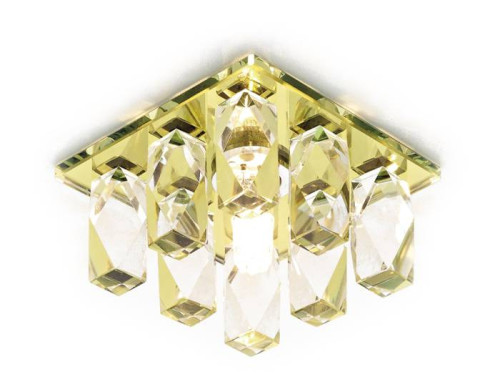 Встраиваемый светильник Ambrella Design D1049 GD CL