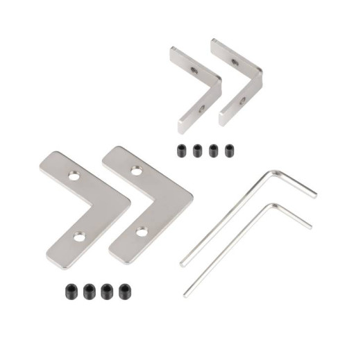 Коннекторы (4 шт. - два внутренних и два внешних) для соединения двух отрезков профилей Arlight Sl-Line 046862