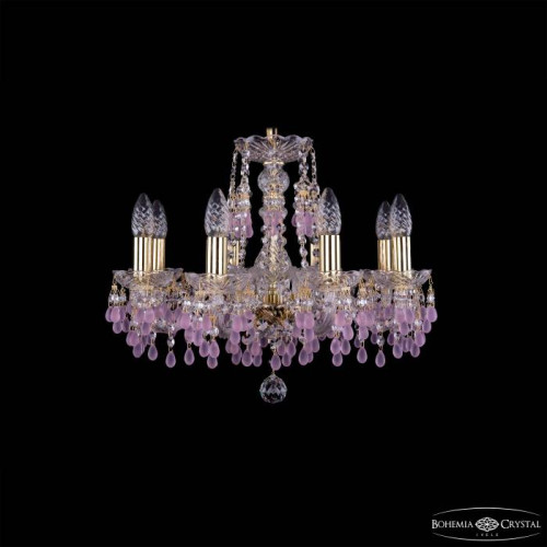 Подвесная хрустальная люстра 1410 Bohemia 1410/8/160 G V7010
