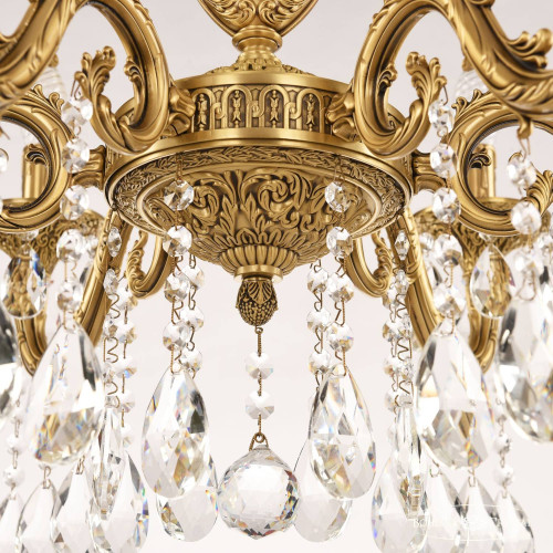 Подвесная хрустальная люстра 7101 Bohemia 71401/6/210 A FP FA10S