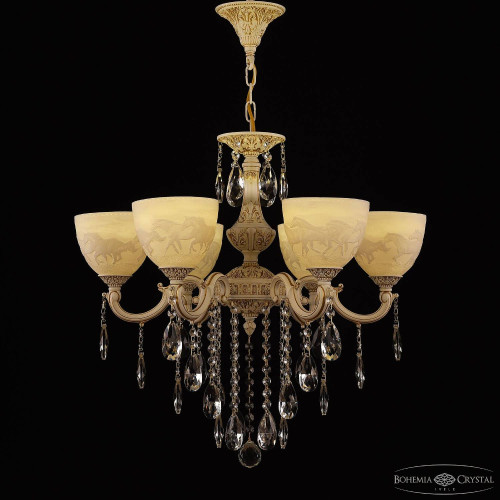 Подвесная люстра Bohemia AL7801 AL78101/6/175 B WMG P1 U Horse