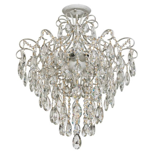 Потолочная люстра ЭкономСвет 33068 33068/10WG+WT