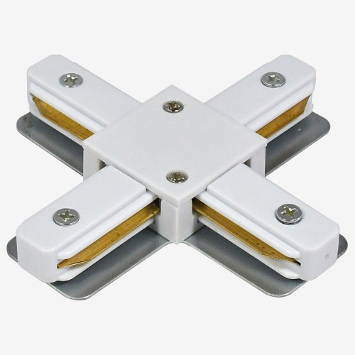 Коннектор X-образный для накладного шинопровода Hesby Lighting Skylite HSBL_0032