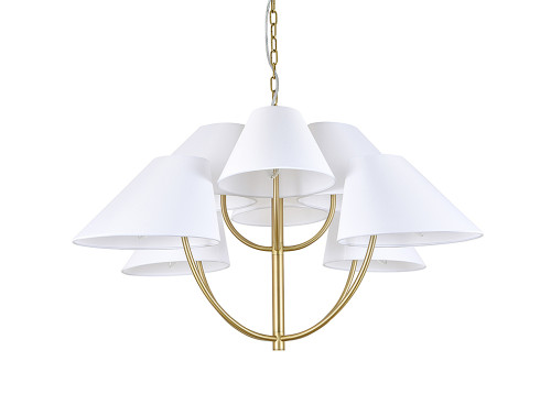 Подвесная люстра Newport Love 3928/С brass