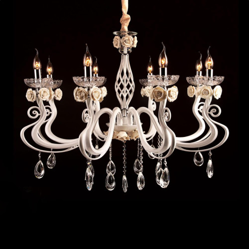 Люстра подвесная с цветочками Primavera EL351P08.1 Citilux