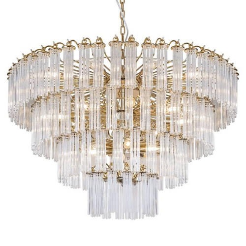 Подвесная хрустальная люстра Spazzoli L'Arte Luce Luxury L08500