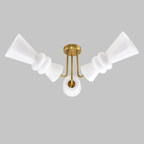 Люстра потолочная 3*Е27 MD.9345-3-S-BR