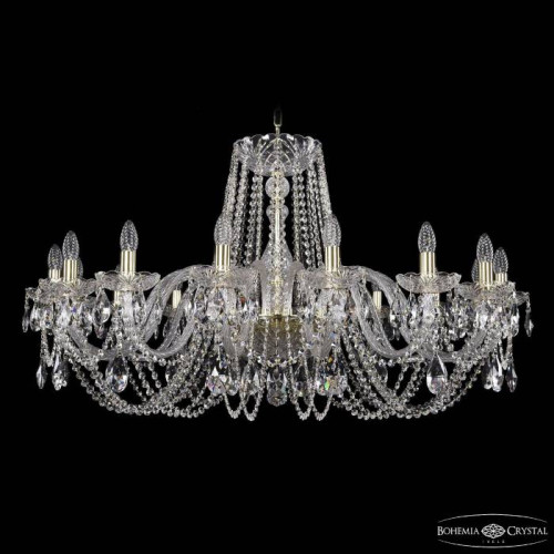 Подвесная хрустальная люстра 1402 Bohemia 1402/16/400 G