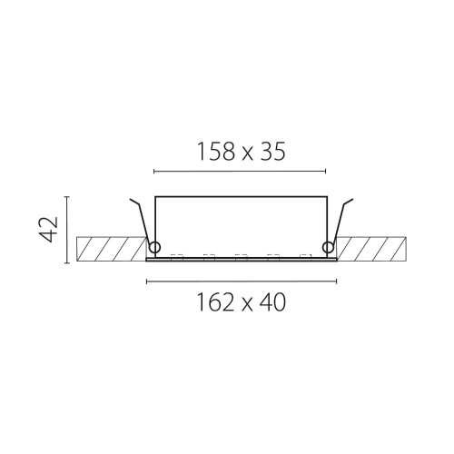Встраиваемый светильник Lightstar Guarda 082246
