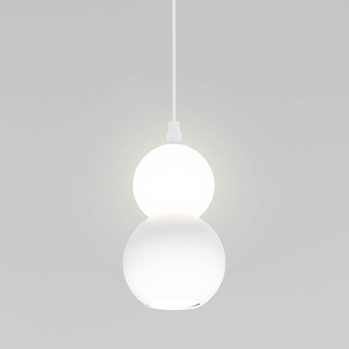 Светильник подвесной Eurosvet Polar 50250/1 LED белый