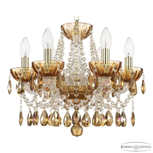 Подвесная люстра Bohemia 5413 5413/6/141 G Amber/M-1H K777