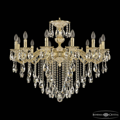 Подвесная хрустальная люстра Verona Bohemia 72202/10/300 B GW