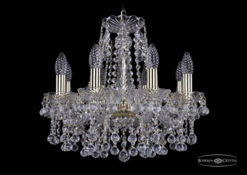 Подвесная хрустальная люстра 1409 Bohemia 1409/8/141 G