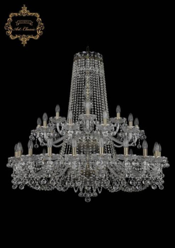 Подвесная хрустальная люстра 11.26 Art Classic 11.26.20+10+5.400.2d.Br.B