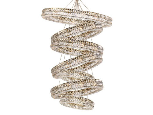 Потолочная чашка Newport Elizabeth 2 Потолочная чашка 8550 D30 7 вертик.колец gold