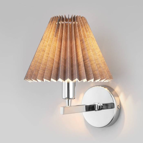 Настенное бра Eurosvet Peony 60136/1 хром/графит