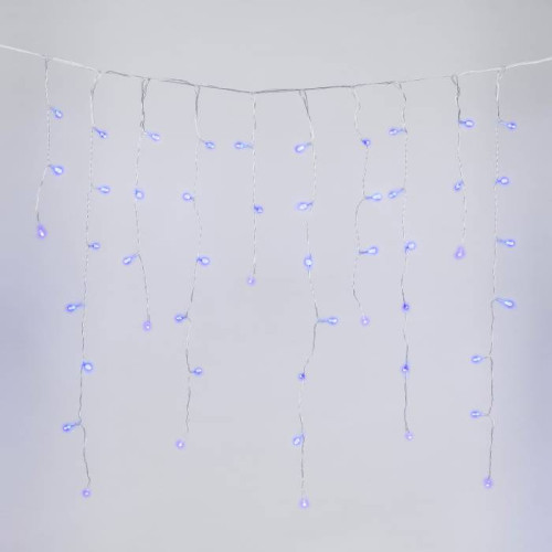 Бахрома светодиодная, 6м Uniel ULD-B6007-300/DTA BLUE IP44