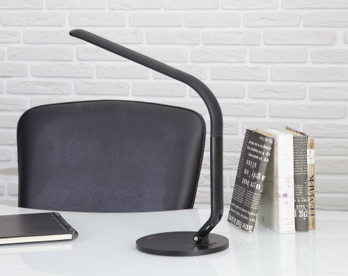 Настольная лампа Uniel TLD-555 Black/LED/500Lm/5500K/Dimmer/USB