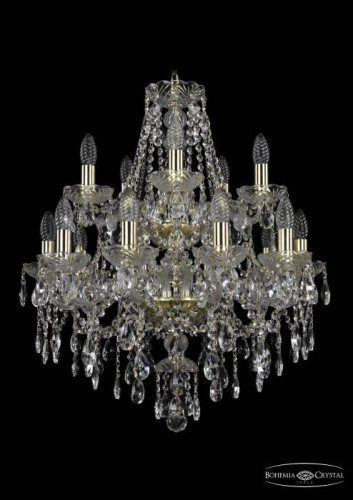 Подвесная хрустальная люстра 1415 Bohemia 1415/10+5/200/2d G