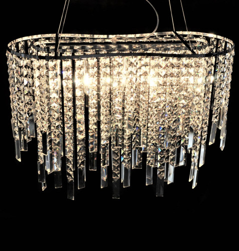 Подвесная хрустальная люстра Zucchero Lumina Deco LDP 2159-600 CHR