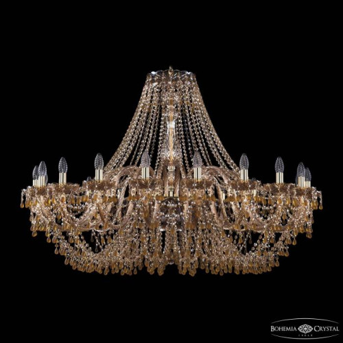 Подвесная хрустальная люстра 1410 Bohemia 1410/20/460 G V1003 M721