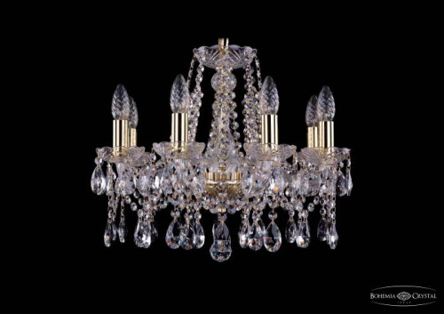 Подвесная хрустальная люстра 1413 Bohemia 1413/8/165 G