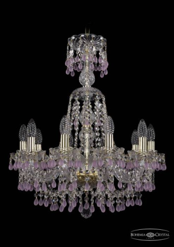 Подвесная хрустальная люстра 1410 Bohemia 1410/10/195/XL-66 G V7010