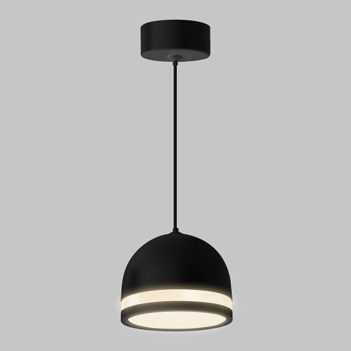 Светильник GX53 1*12W подвесной Черный IL.0005.2900-P-BK