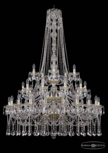 Подвесная хрустальная люстра 1413 Bohemia 1413/20+10+5/400/h-158/3d G