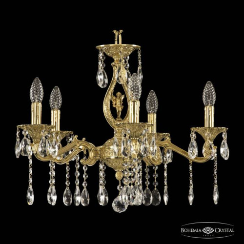 Подвесная хрустальная люстра 7202 Bohemia 72402/5/175 A G FA5S
