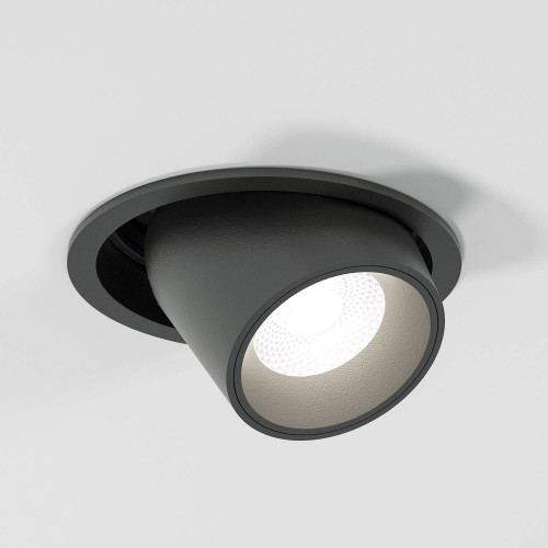 Встраиваемый светильник Elektrostandard Conner 25086/LED 8W 4000K чёрный