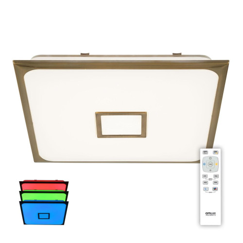 Потолочный светодиодный светильник Citilux Старлайт CL703K83RGB