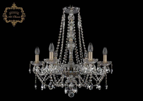 Подвесная хрустальная люстра 11.21 Art Classic 11.21.6.200.h-64.Br.Sp
