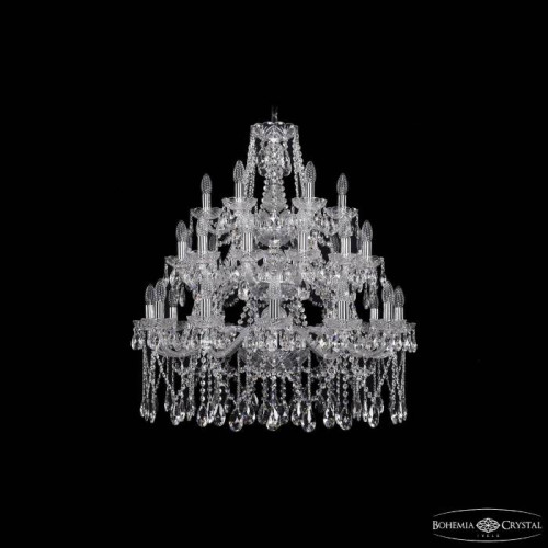 Подвесная люстра Bohemia 1413 1413/12+12+6/300/3d Ni