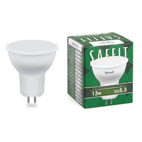 Светодиодные лампочки Saffit 55219 (GU5)  (13Вт)  (4000K) 