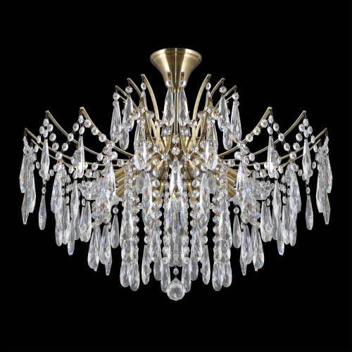 Потолочная хрустальная люстра Citilux Селена CL302183