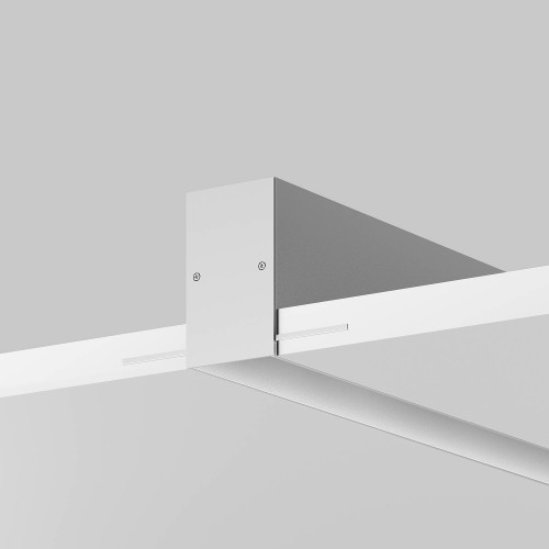 Комплект заглушек (для профиля 65×42) 2 шт. Maytoni Встраиваемый со скрытым фланцем профиль 642056