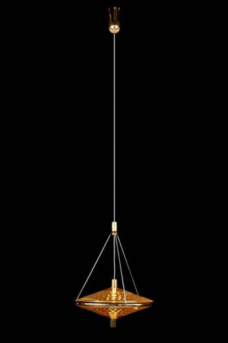 Светильник подвесной LEON Chantale LE3027/1S GD/YE