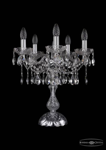 Настольная лампа Bohemia 1413 1413L/5/141-47/Ni